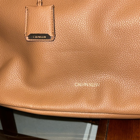 Calvin Klein brown medium tote bag - Picture 2 of 3